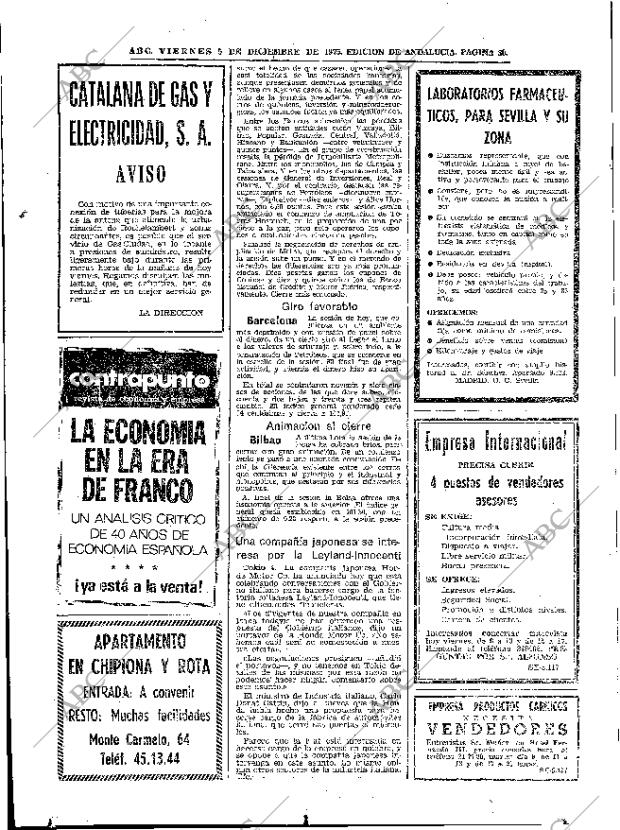 ABC SEVILLA 05-12-1975 página 30