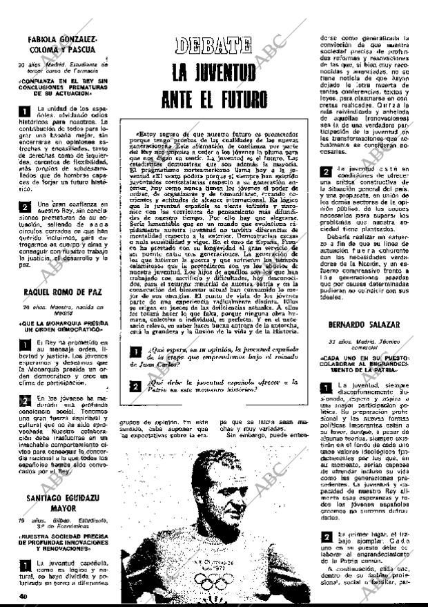 BLANCO Y NEGRO MADRID 06-12-1975 página 40