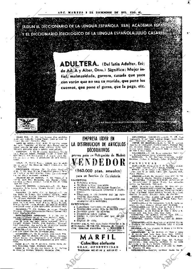 ABC MADRID 09-12-1975 página 85