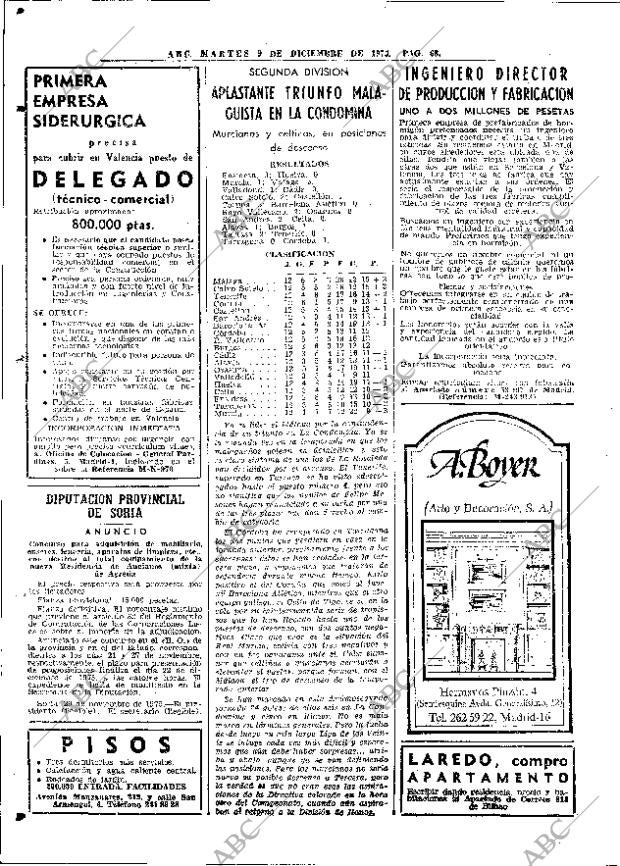 ABC MADRID 09-12-1975 página 92