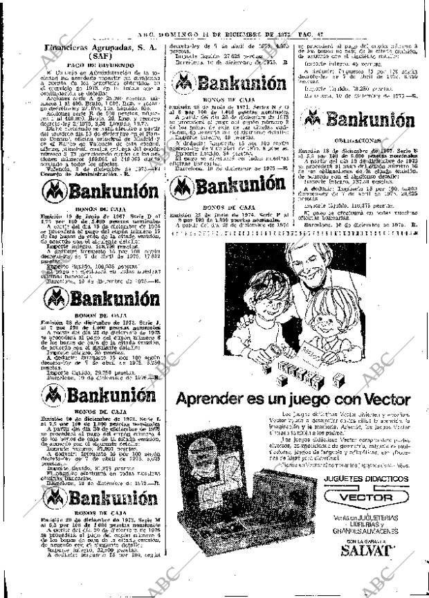 ABC MADRID 14-12-1975 página 61