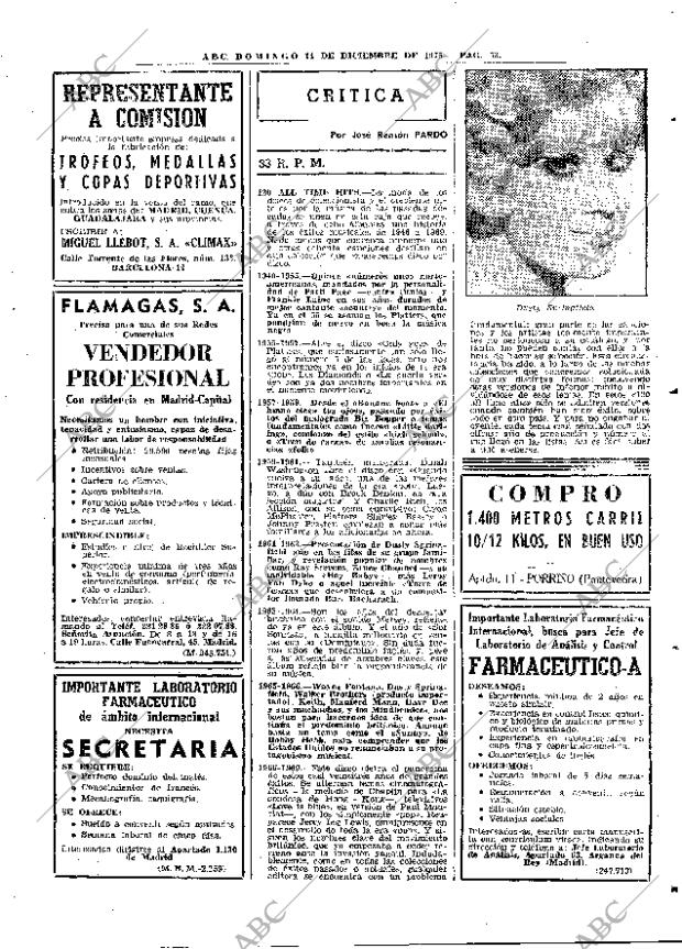 ABC MADRID 14-12-1975 página 67