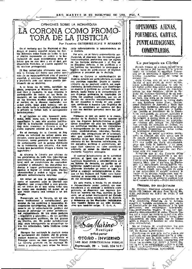 ABC MADRID 16-12-1975 página 20