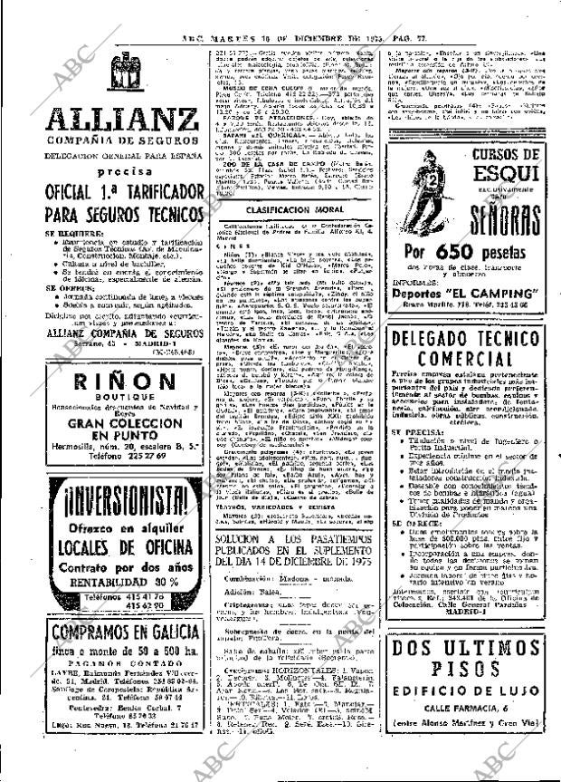 ABC MADRID 16-12-1975 página 93