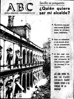 ABC SEVILLA 17-12-1975 página 1