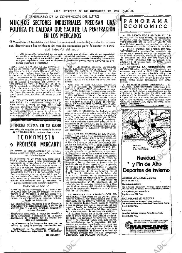 ABC MADRID 18-12-1975 página 58