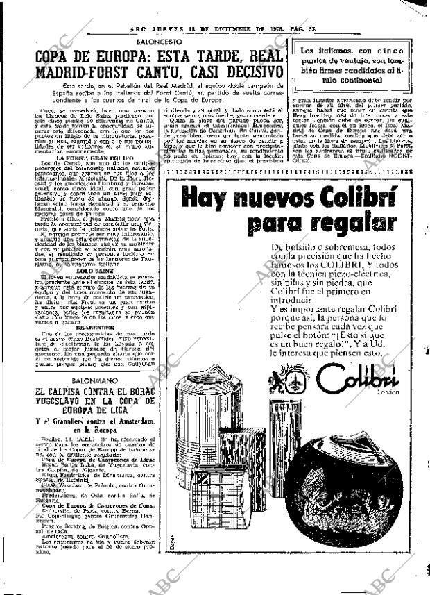 ABC MADRID 18-12-1975 página 69