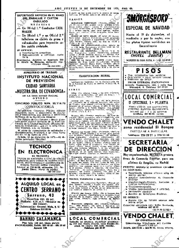 ABC MADRID 18-12-1975 página 85