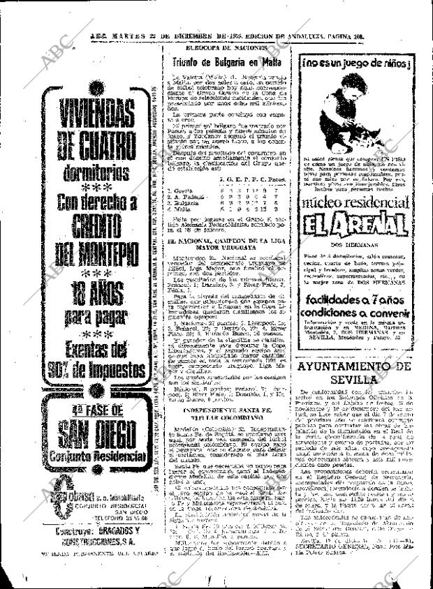 ABC SEVILLA 23-12-1975 página 108