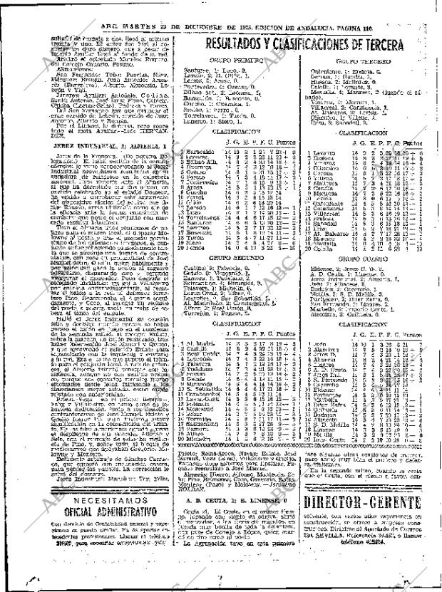 ABC SEVILLA 23-12-1975 página 110