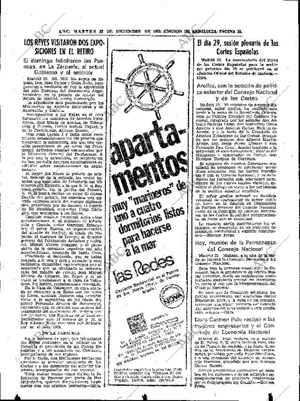 ABC SEVILLA 23-12-1975 página 35