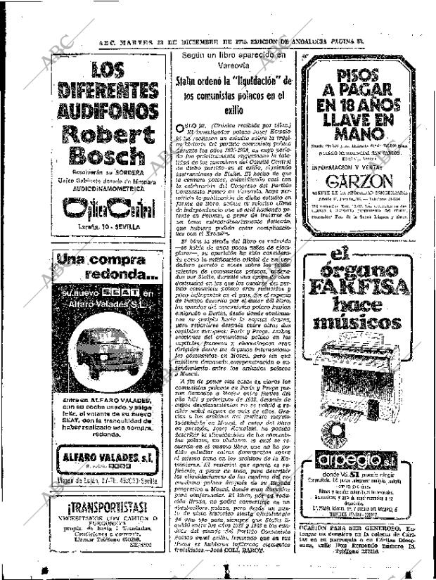 ABC SEVILLA 23-12-1975 página 52