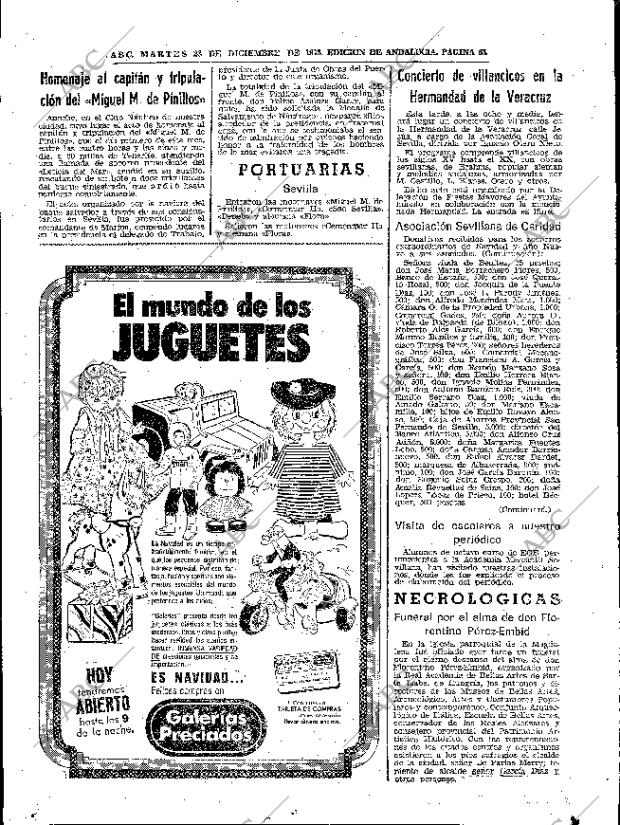 ABC SEVILLA 23-12-1975 página 65