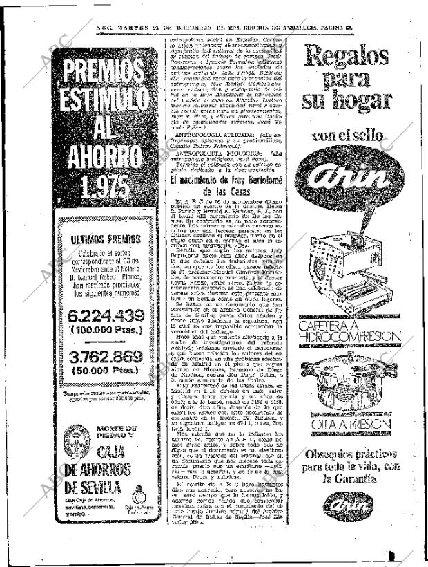 ABC SEVILLA 23-12-1975 página 88