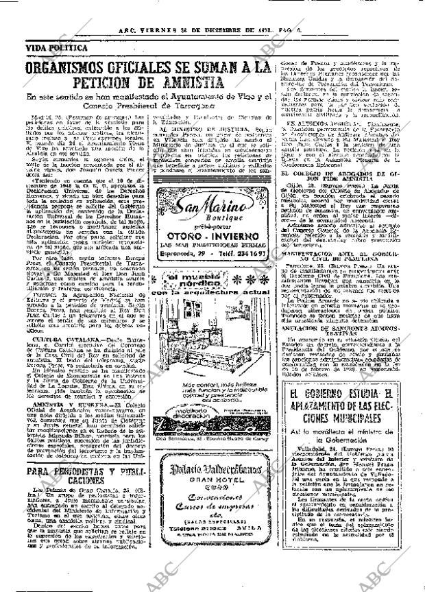 ABC MADRID 26-12-1975 página 22