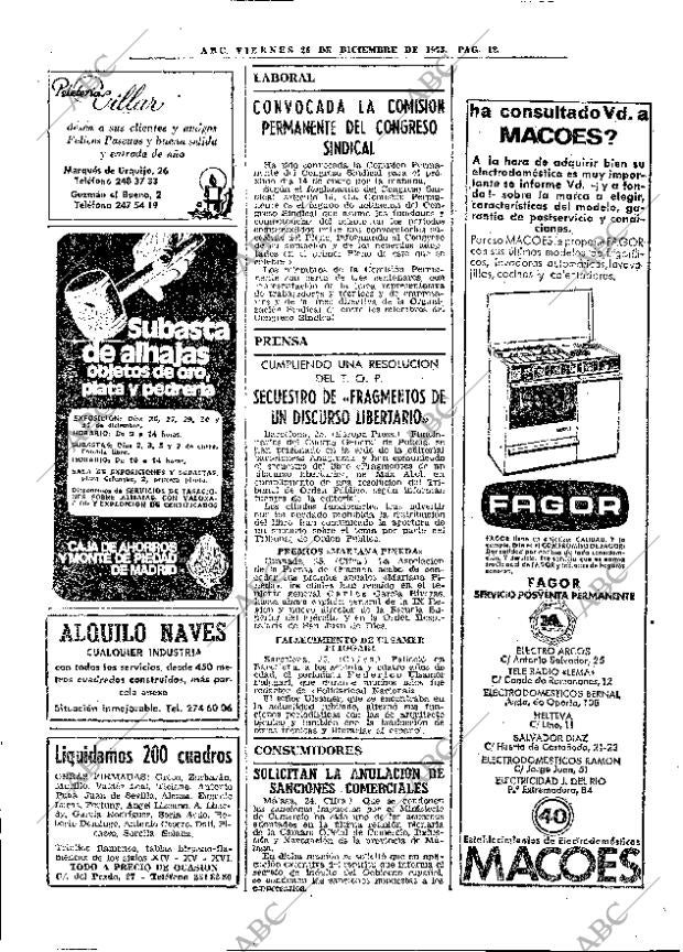 ABC MADRID 26-12-1975 página 28