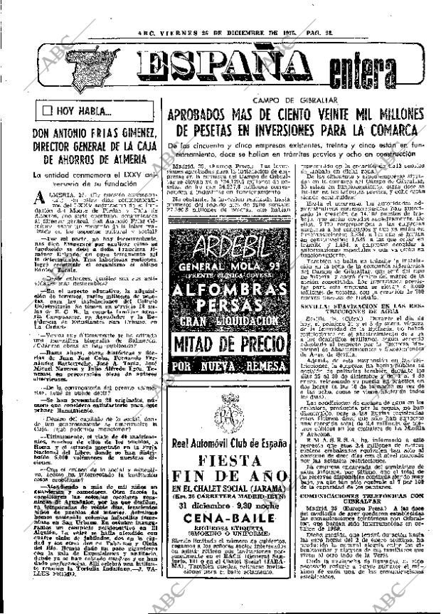 ABC MADRID 26-12-1975 página 39