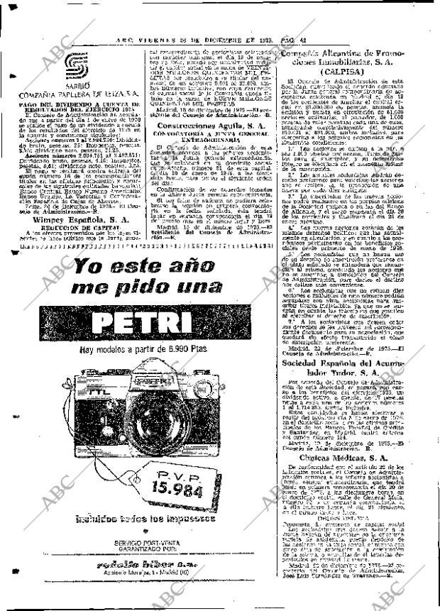 ABC MADRID 26-12-1975 página 58