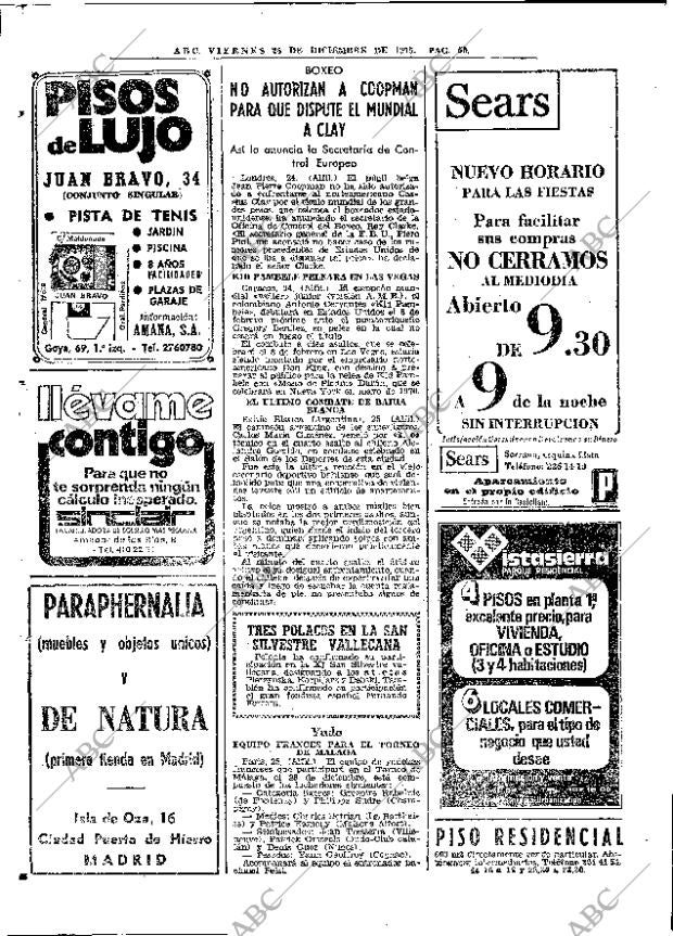 ABC MADRID 26-12-1975 página 66