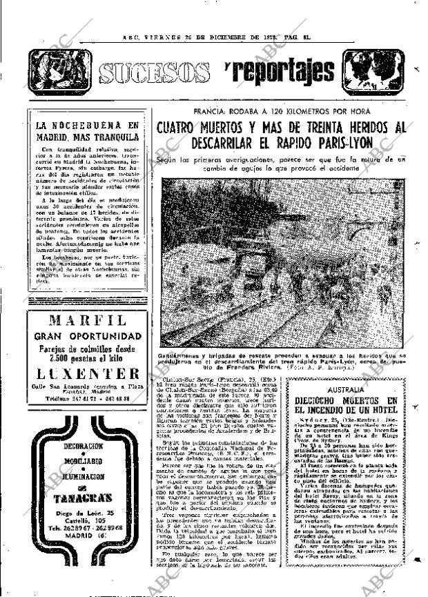 ABC MADRID 26-12-1975 página 67