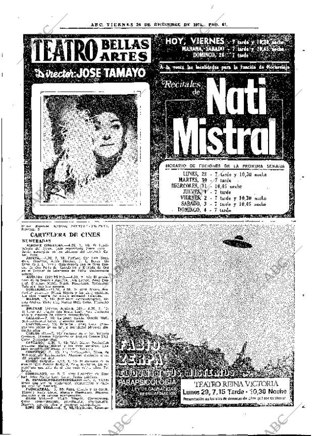 ABC MADRID 26-12-1975 página 77
