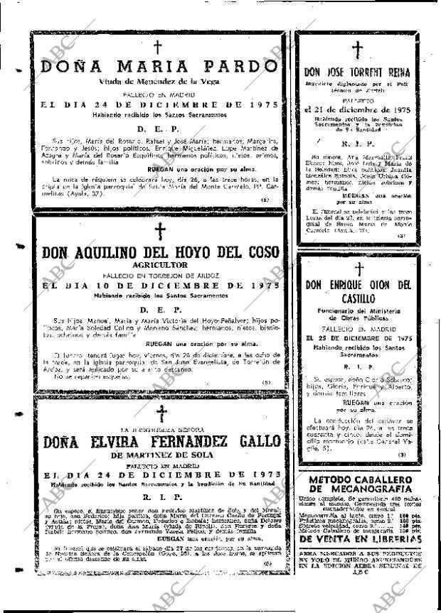 ABC MADRID 26-12-1975 página 92