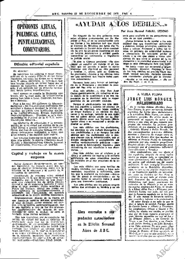 ABC MADRID 27-12-1975 página 20