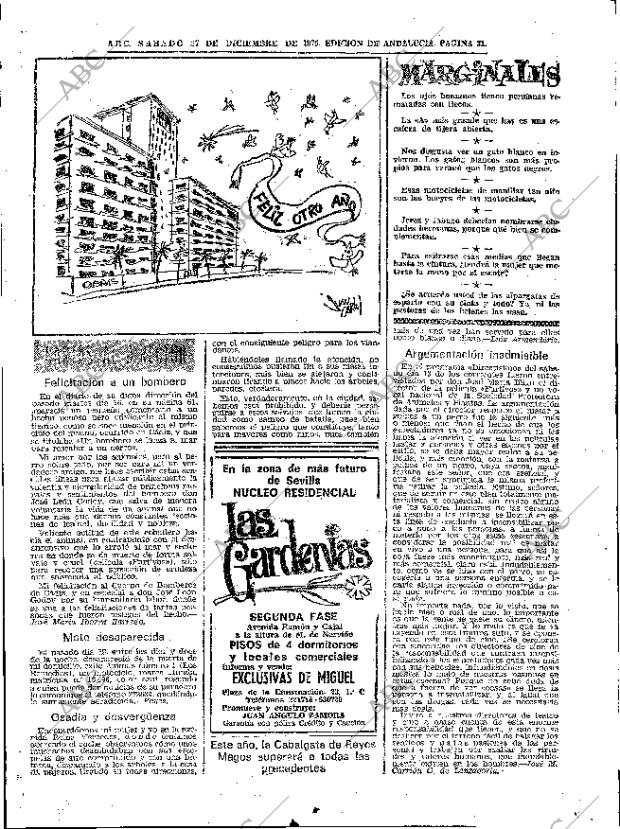 ABC SEVILLA 27-12-1975 página 31
