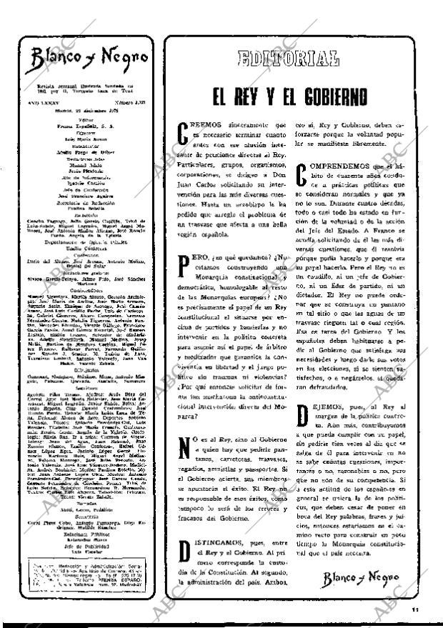 BLANCO Y NEGRO MADRID 27-12-1975 página 11