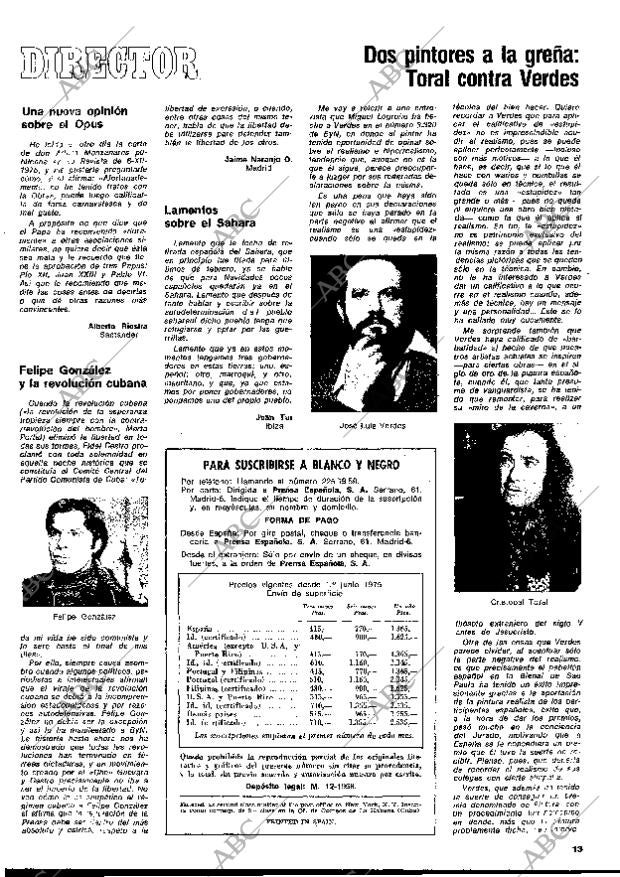 BLANCO Y NEGRO MADRID 27-12-1975 página 13