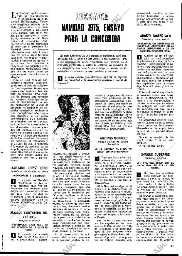 BLANCO Y NEGRO MADRID 27-12-1975 página 41
