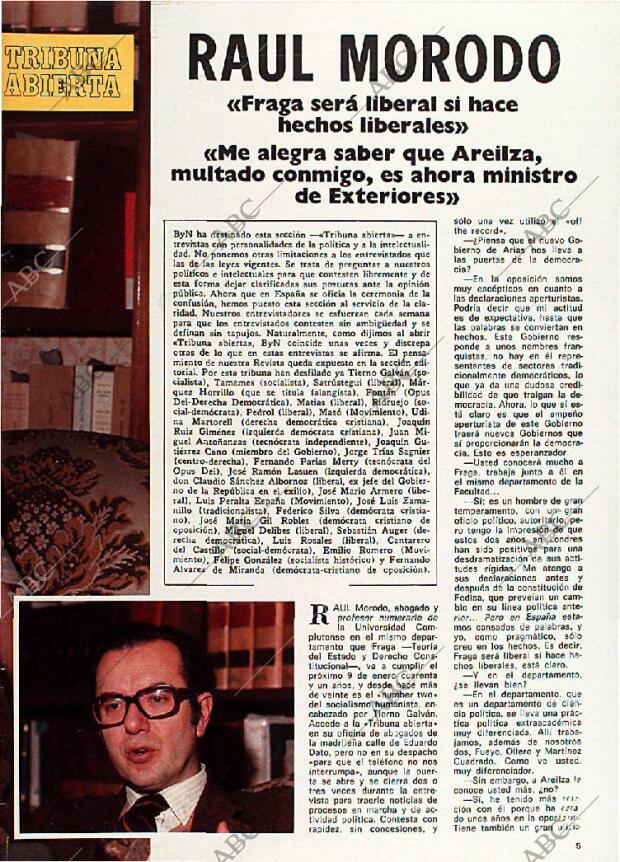 BLANCO Y NEGRO MADRID 27-12-1975 página 5