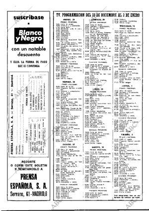 BLANCO Y NEGRO MADRID 27-12-1975 página 70