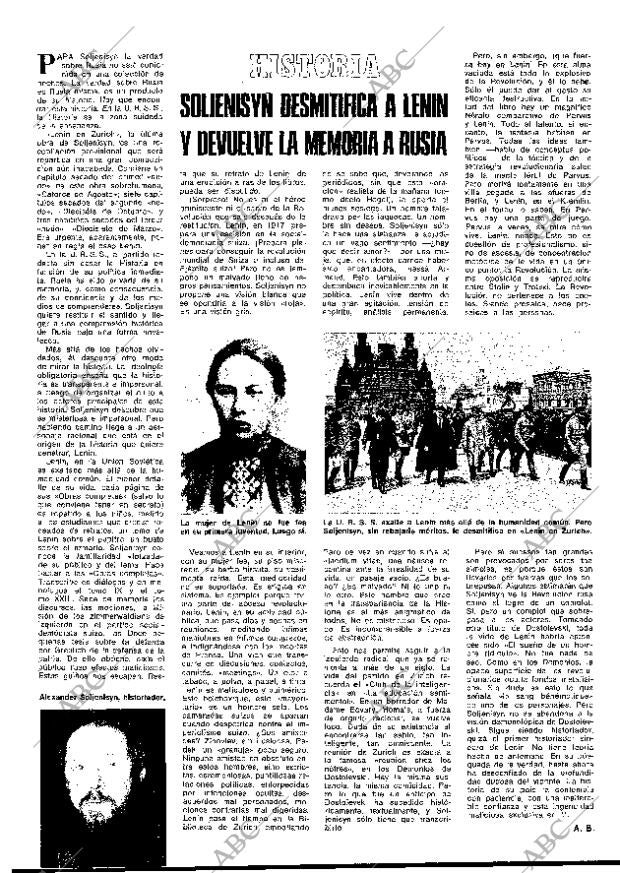 BLANCO Y NEGRO MADRID 27-12-1975 página 74