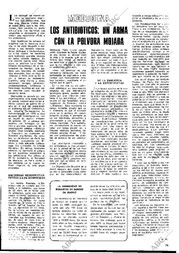 BLANCO Y NEGRO MADRID 27-12-1975 página 75