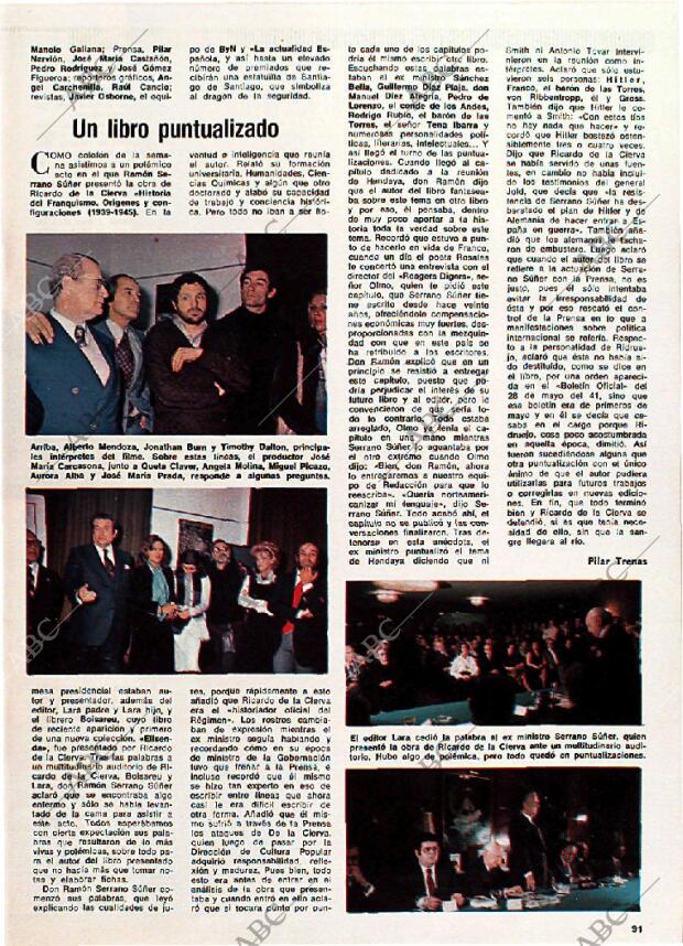 BLANCO Y NEGRO MADRID 27-12-1975 página 91