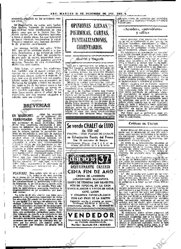 ABC MADRID 30-12-1975 página 20