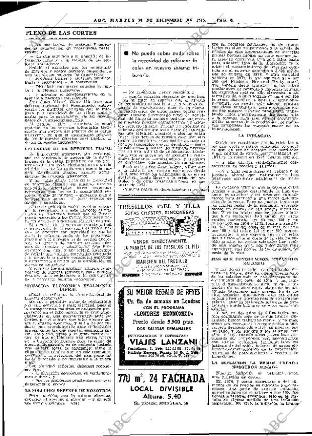 ABC MADRID 30-12-1975 página 22