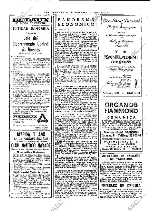 ABC MADRID 30-12-1975 página 56