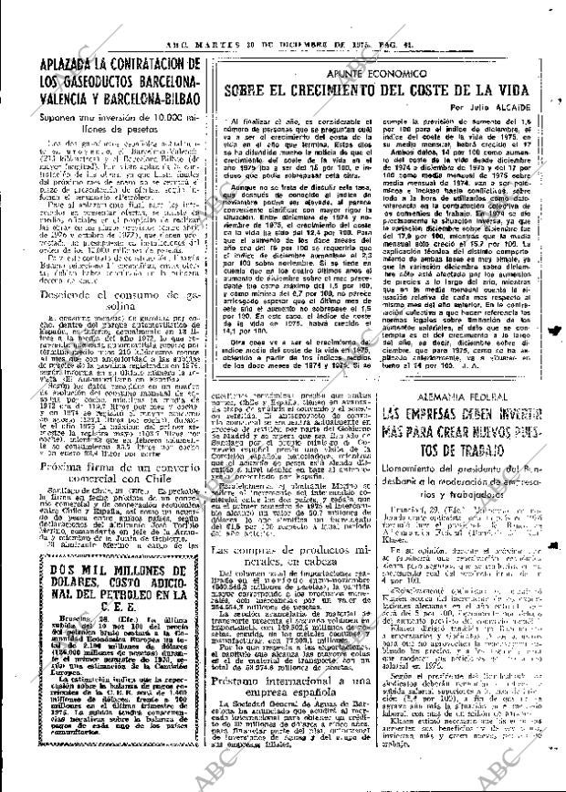 ABC MADRID 30-12-1975 página 57