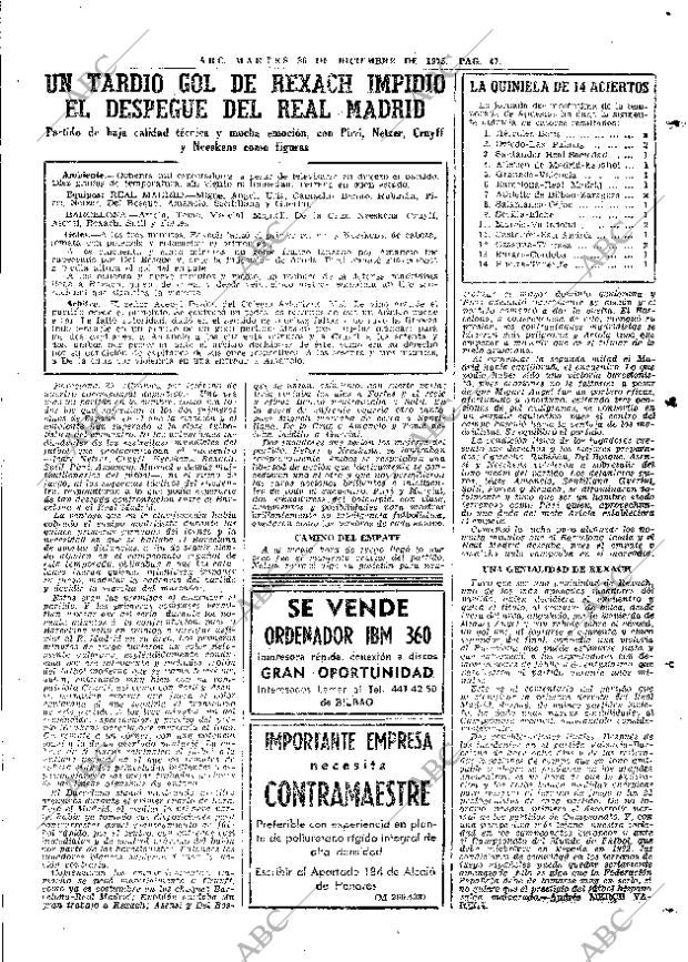 ABC MADRID 30-12-1975 página 63
