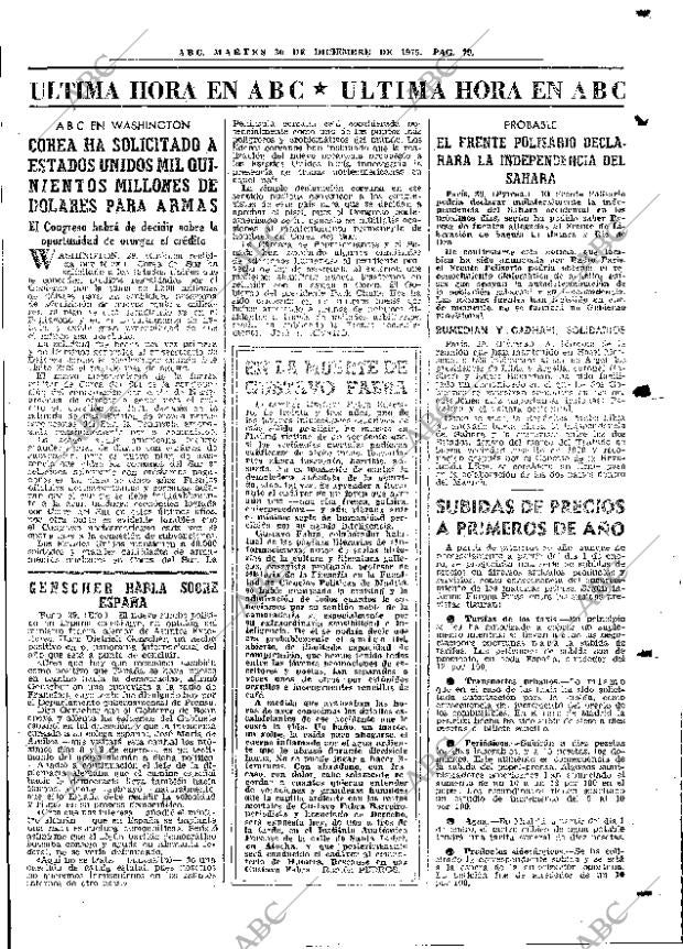 ABC MADRID 30-12-1975 página 95