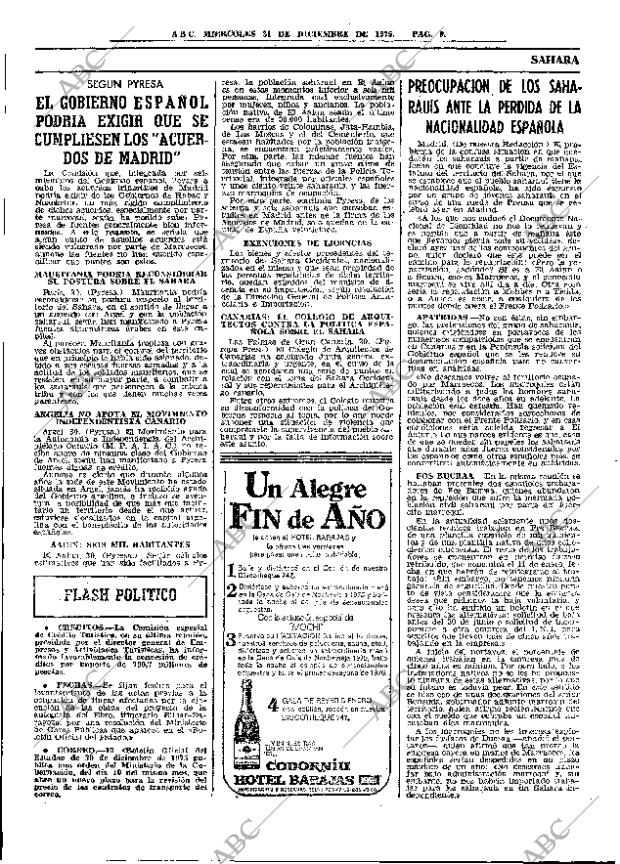 ABC MADRID 31-12-1975 página 23