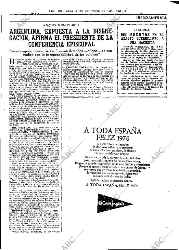 ABC MADRID 31-12-1975 página 31