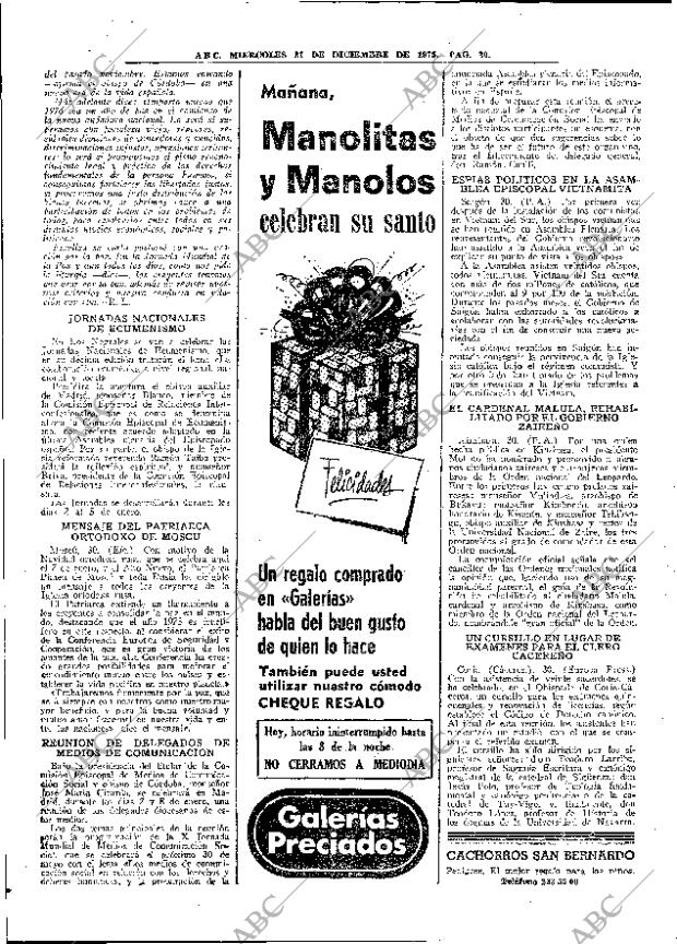 ABC MADRID 31-12-1975 página 34