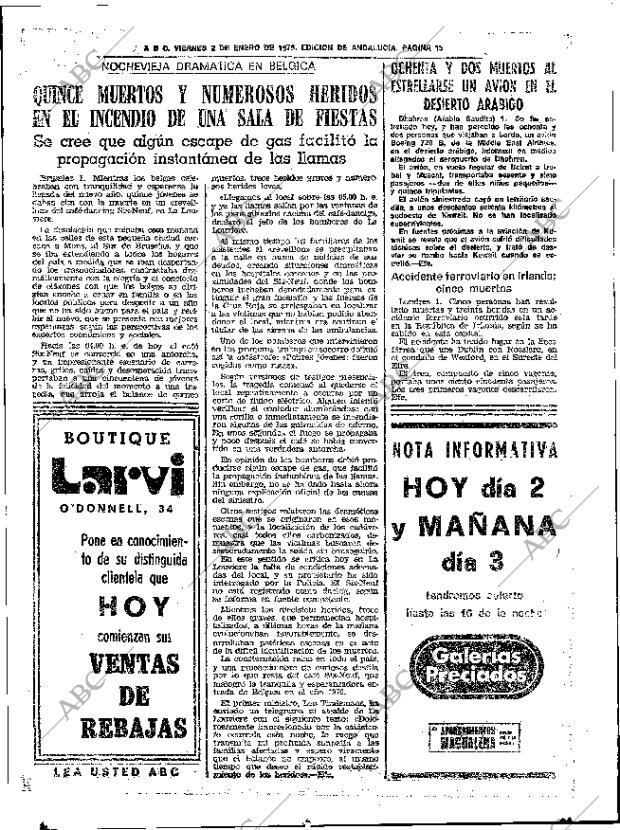 ABC SEVILLA 02-01-1976 página 43