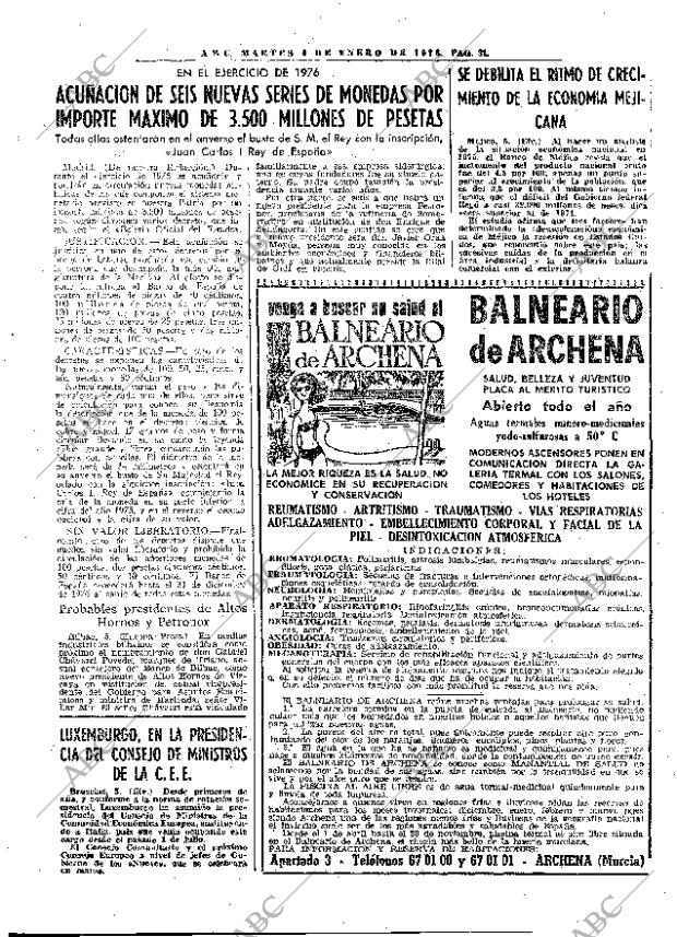 ABC MADRID 06-01-1976 página 43