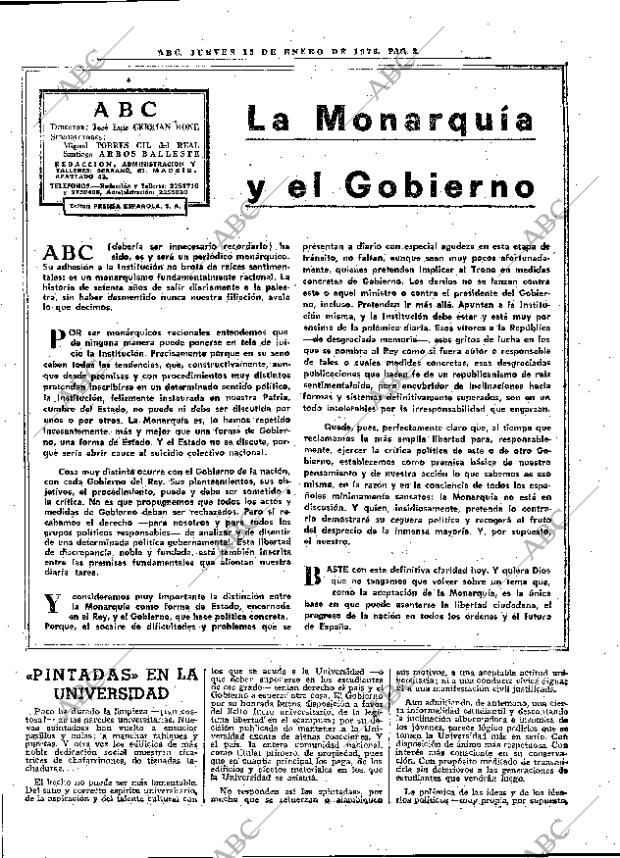 ABC MADRID 15-01-1976 página 15