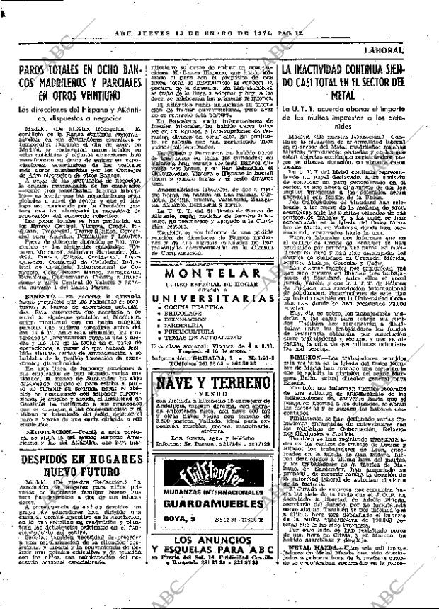 ABC MADRID 15-01-1976 página 25