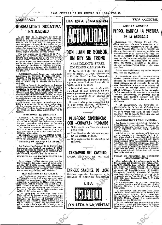ABC MADRID 15-01-1976 página 28